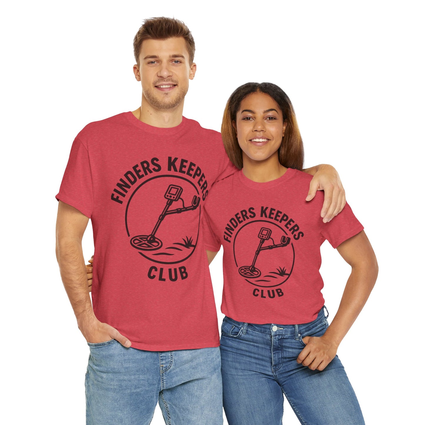 Finders Keepers Club T-Shirt – Funny Metal Detecting Shirt for Treasure Hunters & Detectorists