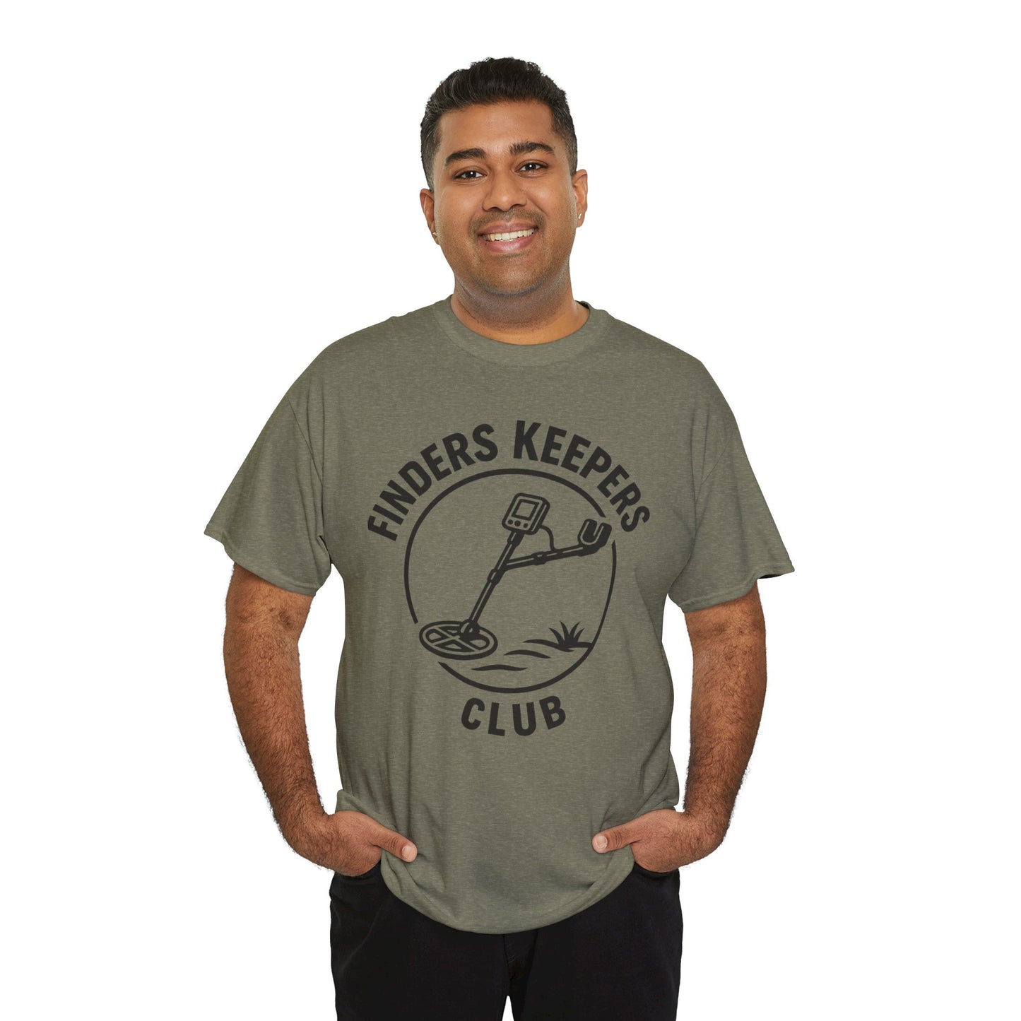Finders Keepers Club T-Shirt – Funny Metal Detecting Shirt for Treasure Hunters & Detectorists