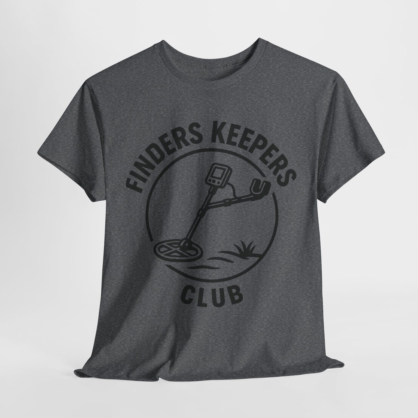 Finders Keepers Club T-Shirt – Funny Metal Detecting Shirt for Treasure Hunters & Detectorists