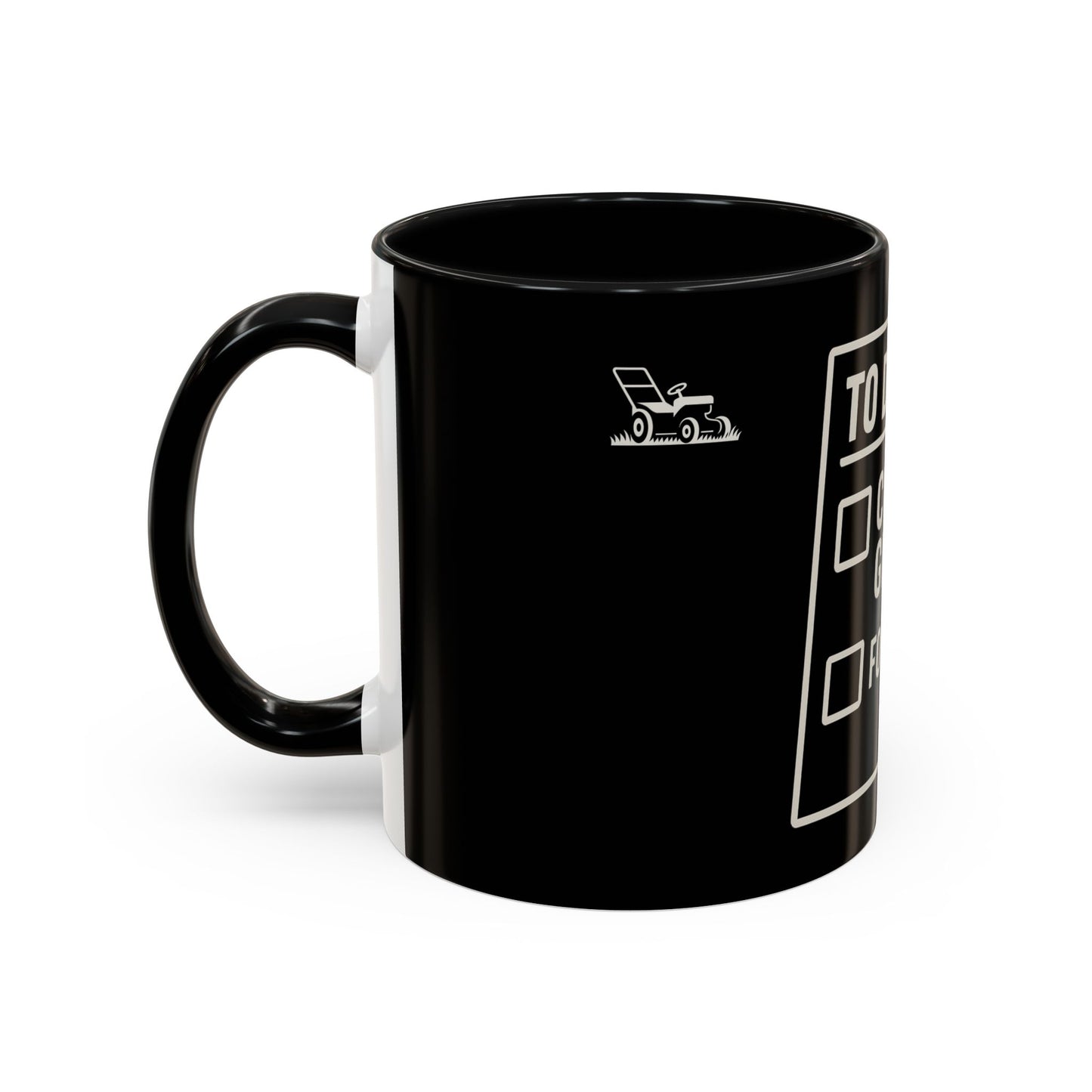 Weekend To-Do List Mug – Cuttin’ Grass & Football | Funny Lawn Care Gift