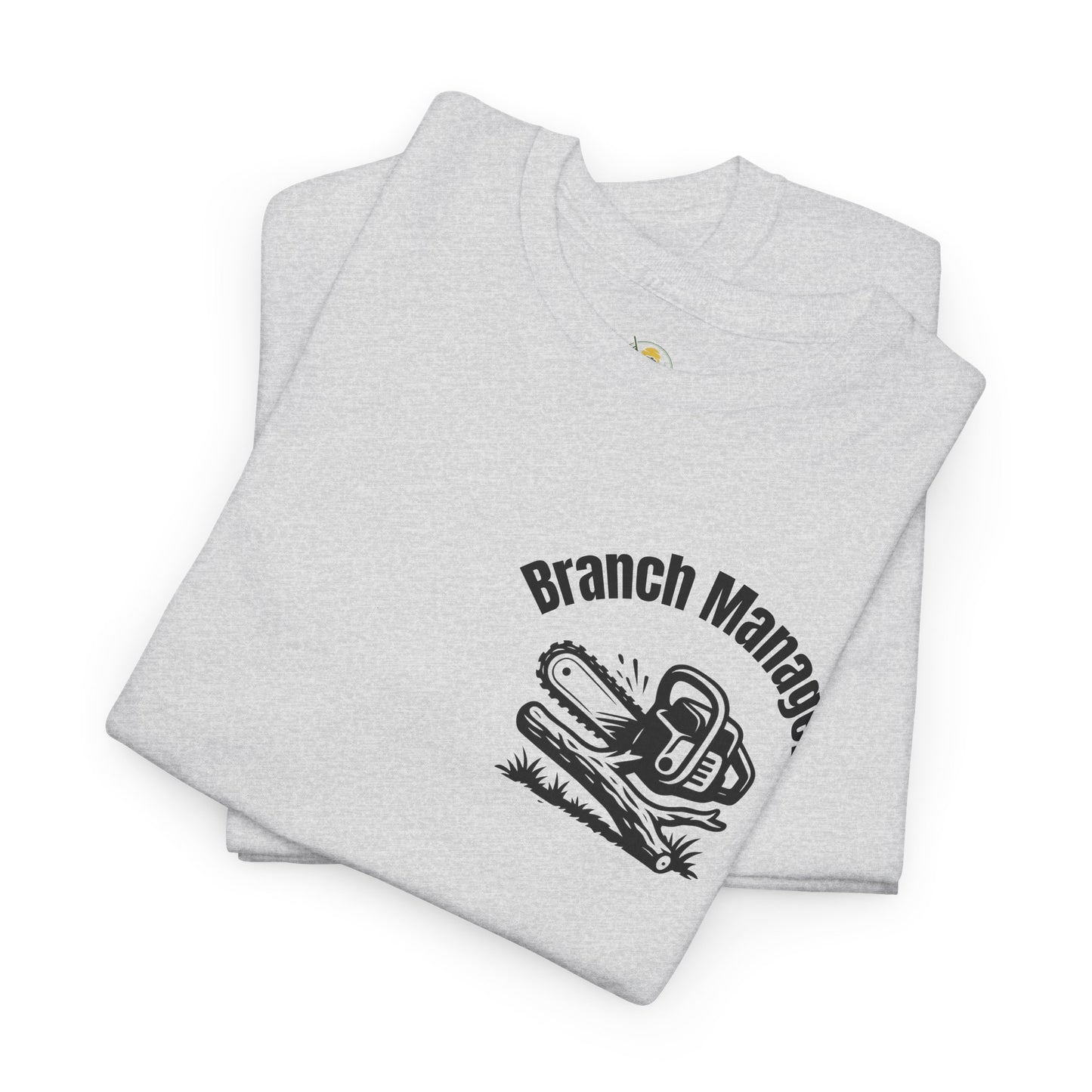 Branch Manager Pocket Tee – Funny Tree Trimmer Chainsaw Shirt for Lawn & Landscape Pros