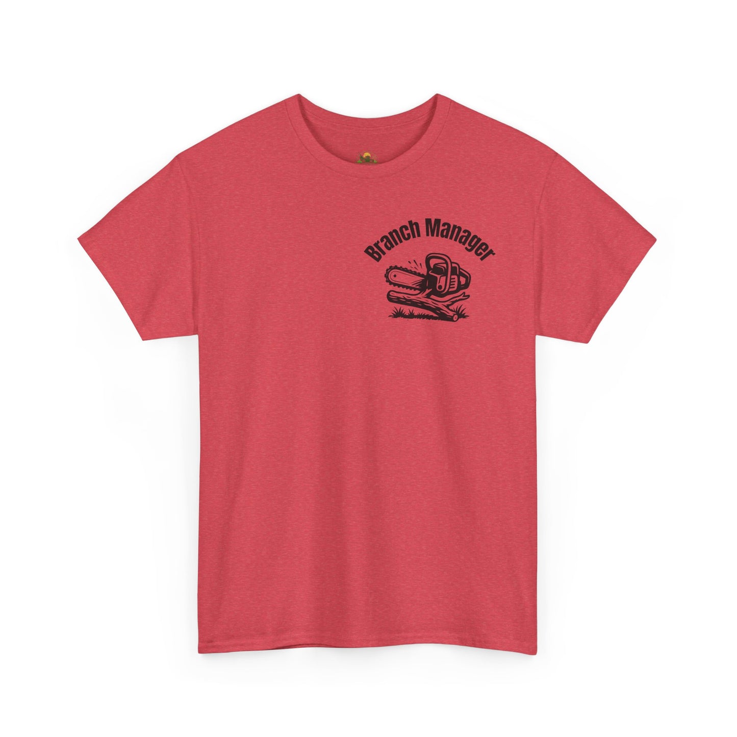 Branch Manager Pocket Tee – Funny Tree Trimmer Chainsaw Shirt for Lawn & Landscape Pros
