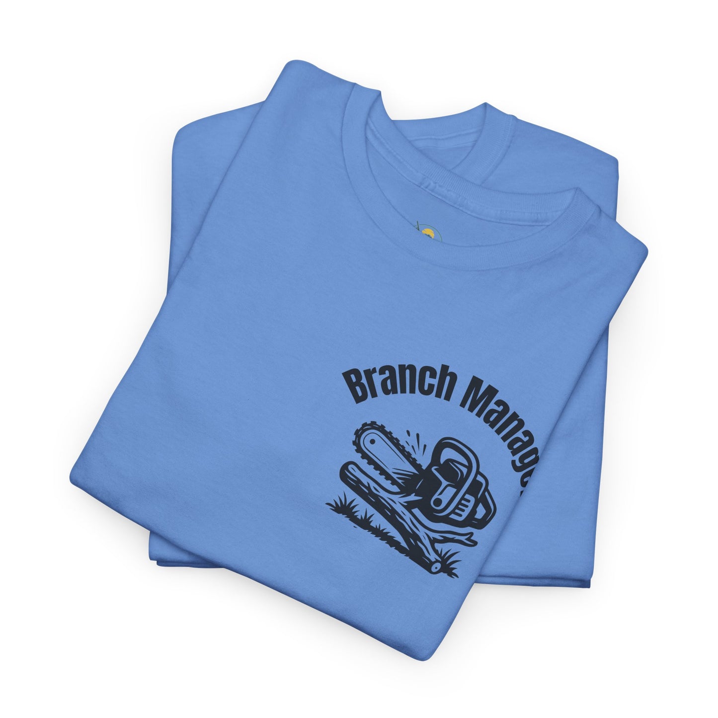 Branch Manager Pocket Tee – Funny Tree Trimmer Chainsaw Shirt for Lawn & Landscape Pros