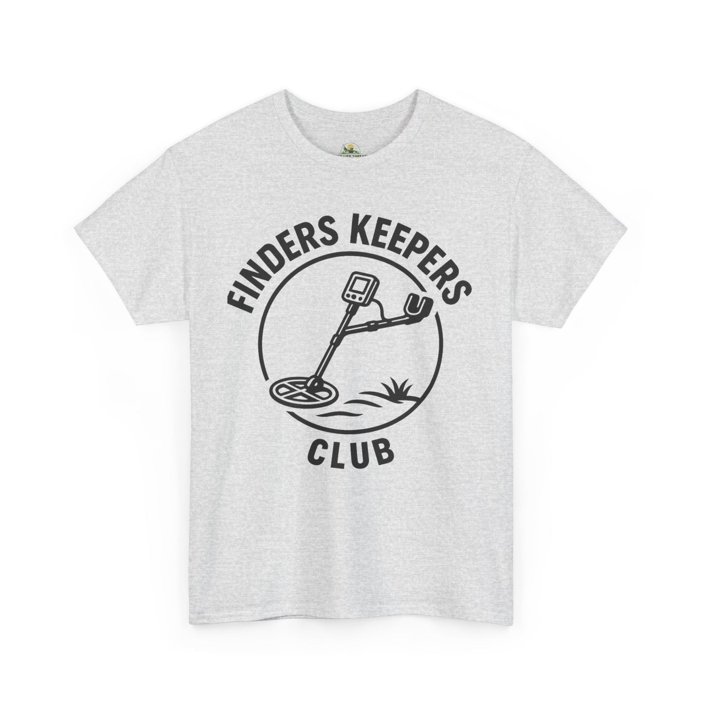 Finders Keepers Club T-Shirt – Funny Metal Detecting Shirt for Treasure Hunters & Detectorists