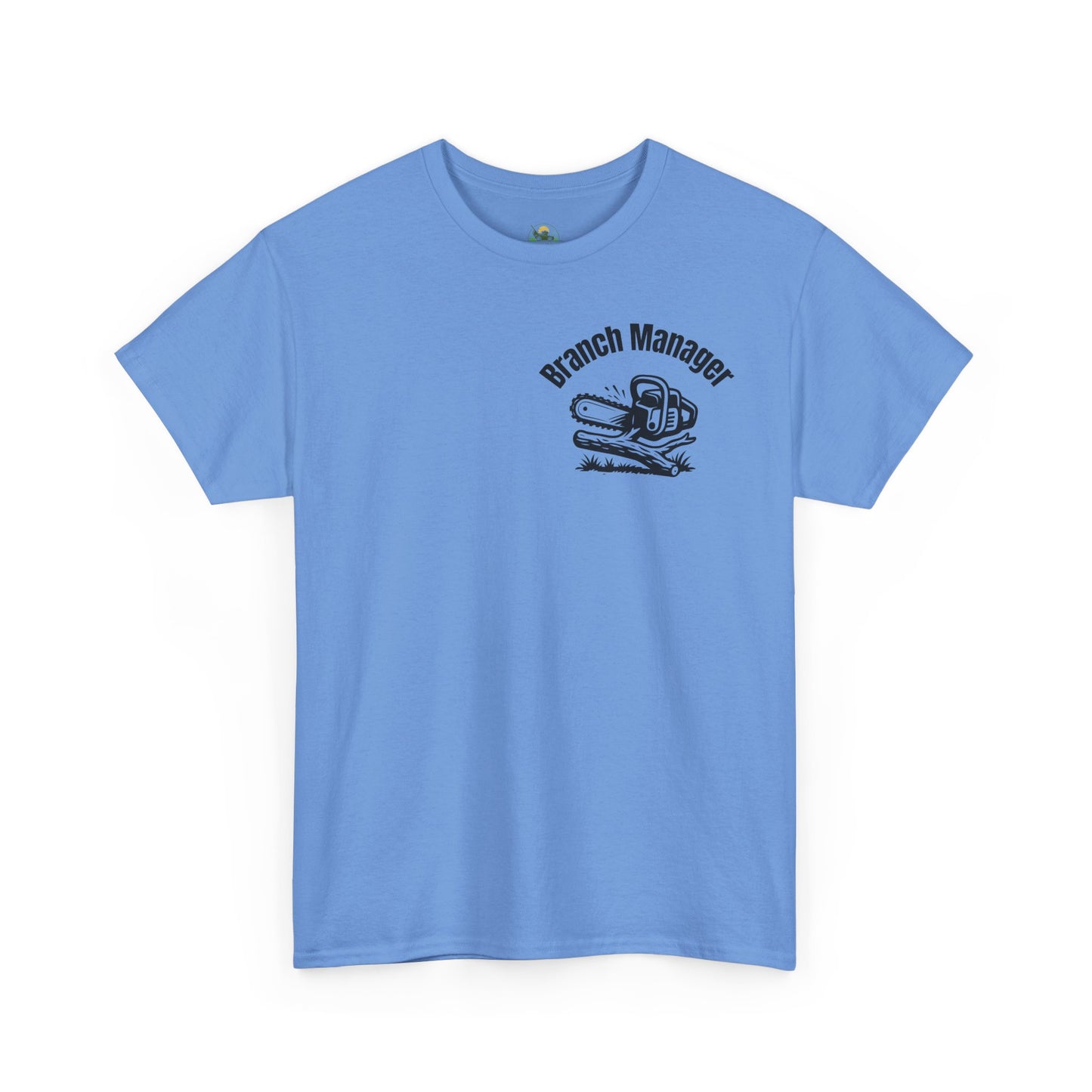 Branch Manager Pocket Tee – Funny Tree Trimmer Chainsaw Shirt for Lawn & Landscape Pros