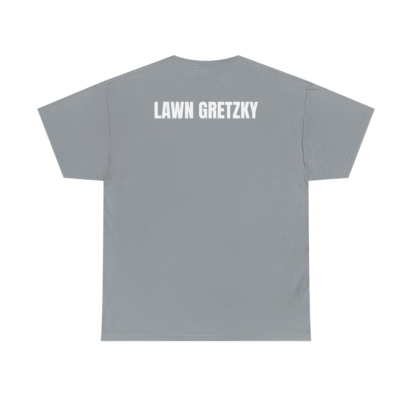 You Miss 100% of the Grass You Don’t Mow T-Shirt – Lawn Gretzky Back Design, Funny Tee for Lawn Care Legends & Yard Work Pros