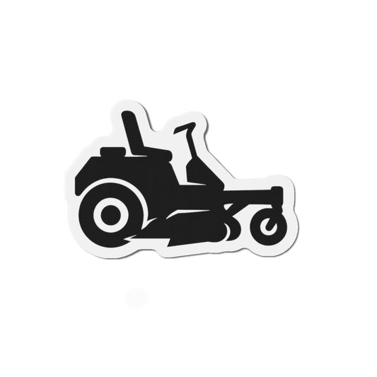 Zero Turn Mower Magnet – Funny Lawn Care Gift for Dads & Yard Legends