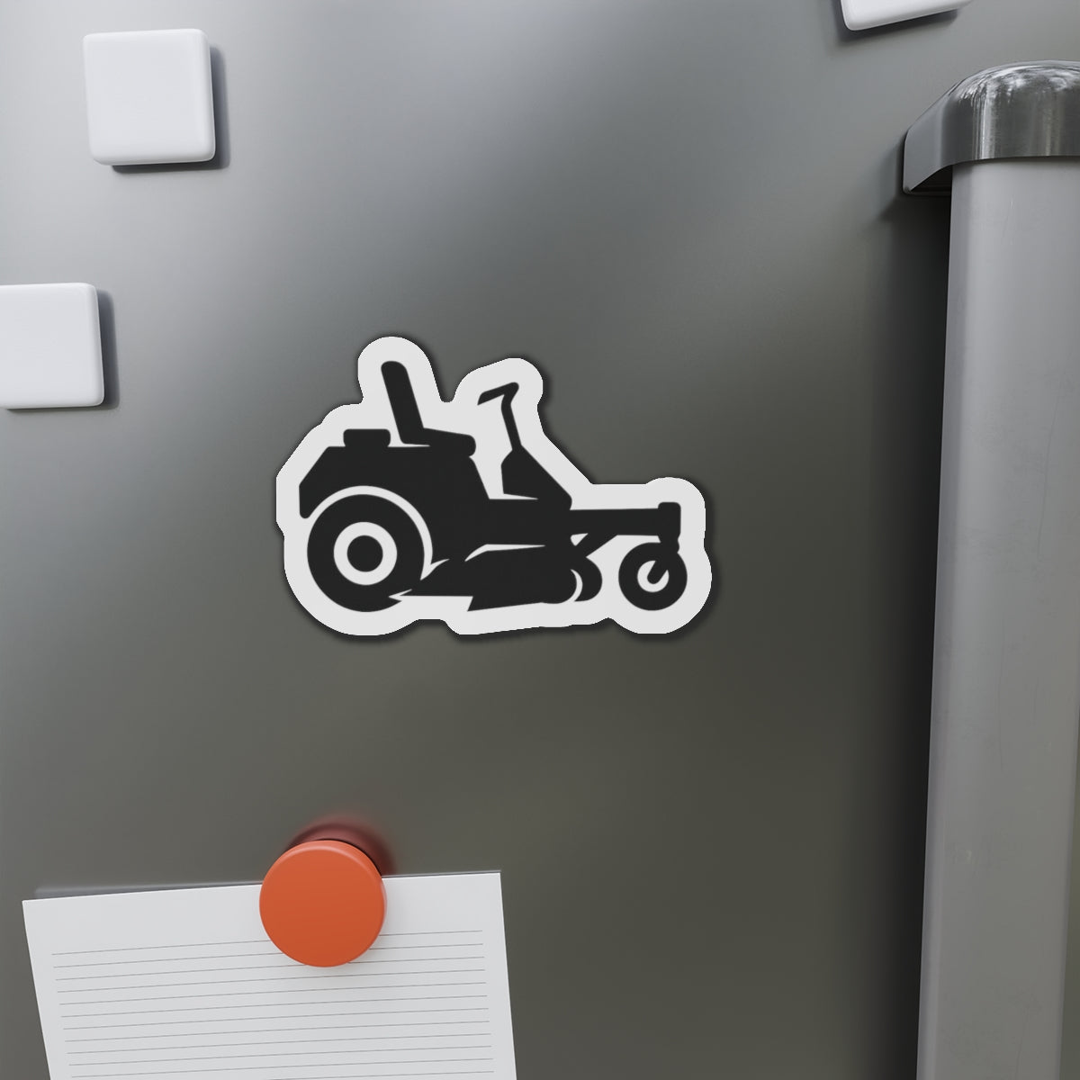 Zero Turn Mower Magnet – Funny Lawn Care Gift for Dads & Yard Legends