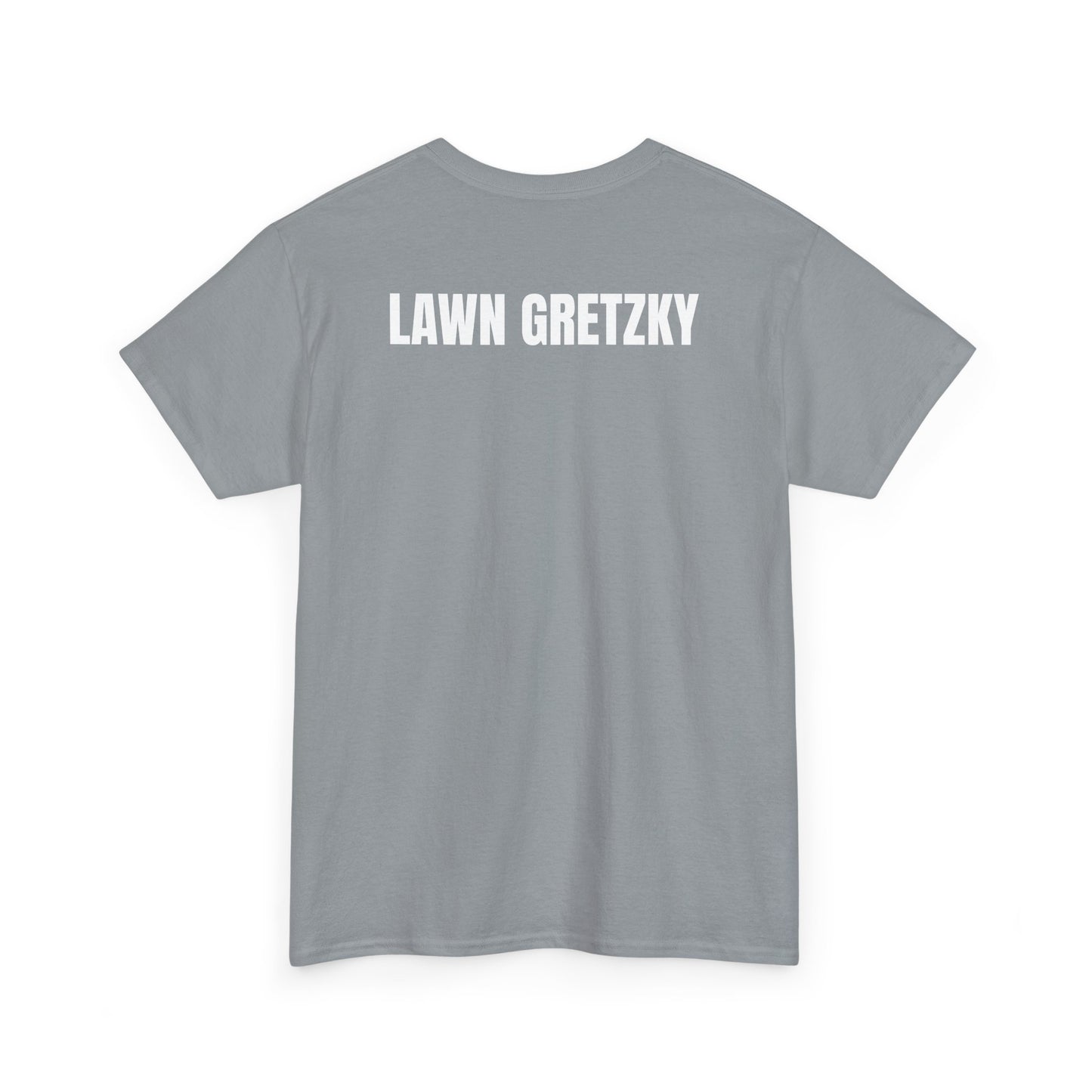 You Miss 100% of the Grass You Don’t Mow T-Shirt – Lawn Gretzky Back Design, Funny Tee for Lawn Care Legends & Yard Work Pros