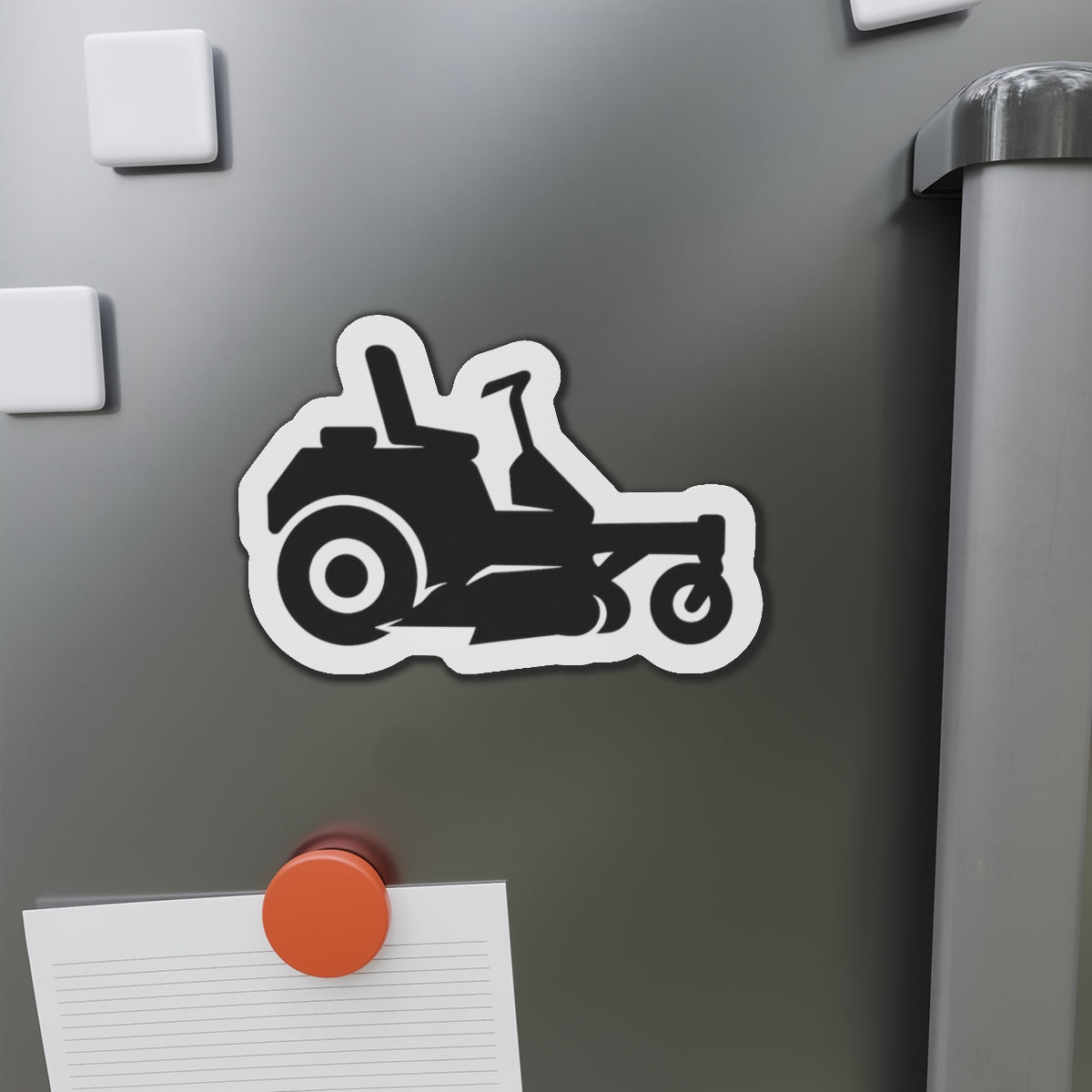 Zero Turn Mower Magnet – Funny Lawn Care Gift for Dads & Yard Legends