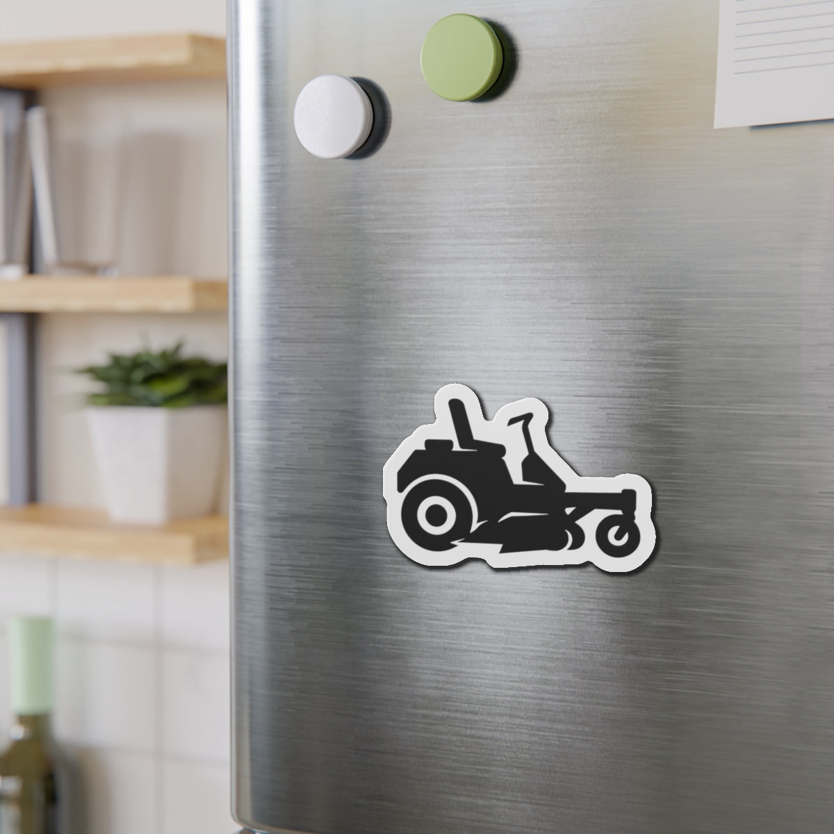 Zero Turn Mower Magnet – Funny Lawn Care Gift for Dads & Yard Legends