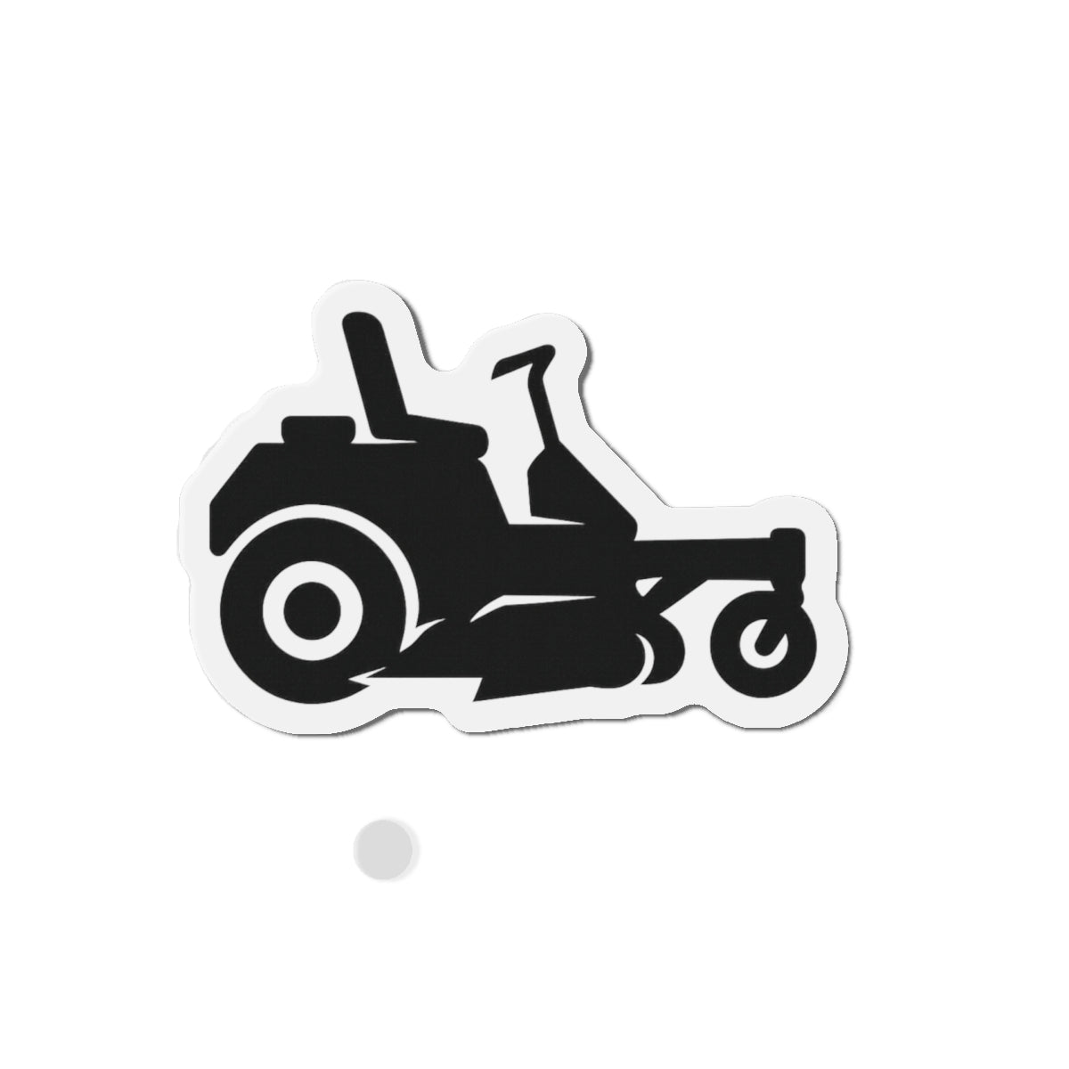 Zero Turn Mower Magnet – Funny Lawn Care Gift for Dads & Yard Legends