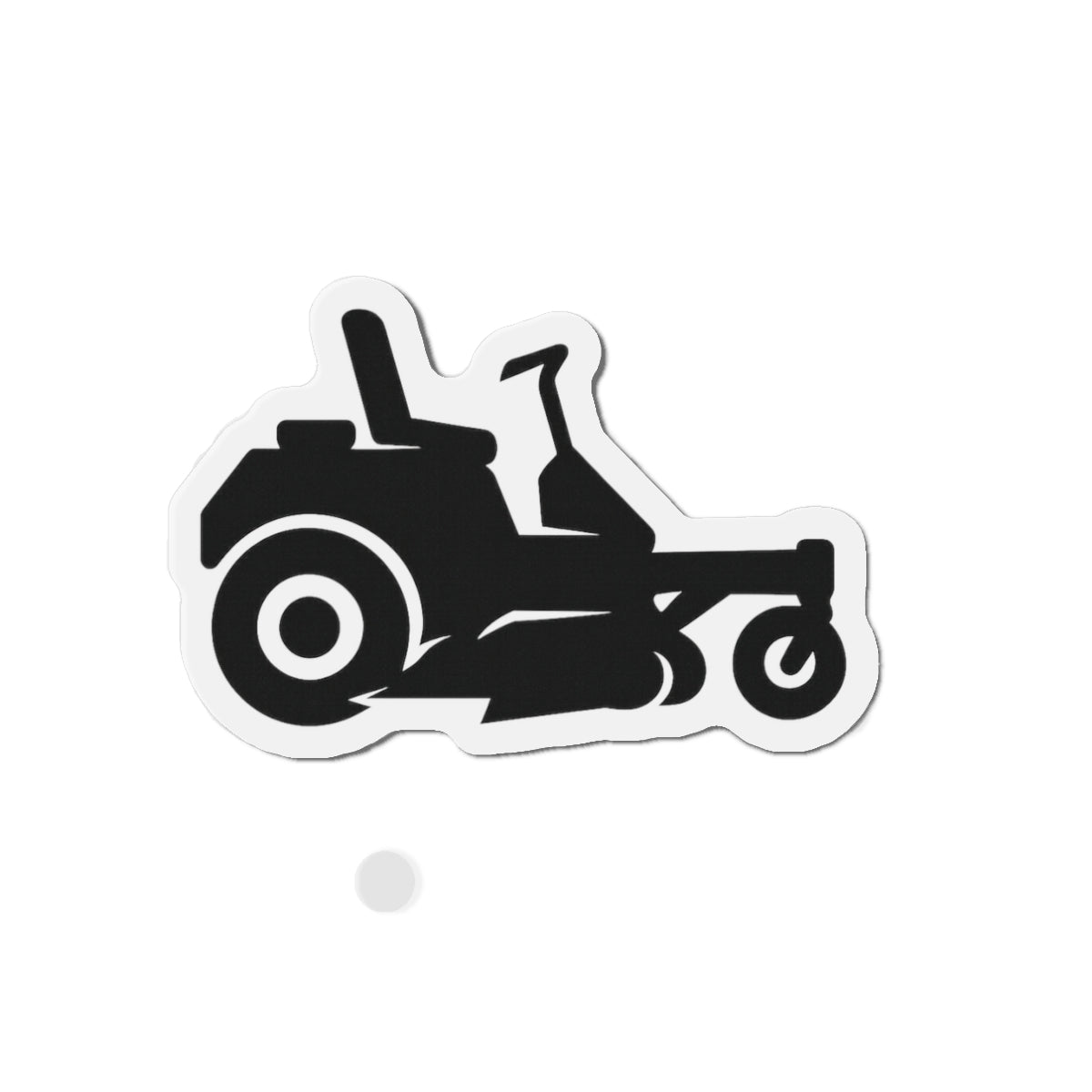 Zero Turn Mower Magnet – Funny Lawn Care Gift for Dads & Yard Legends