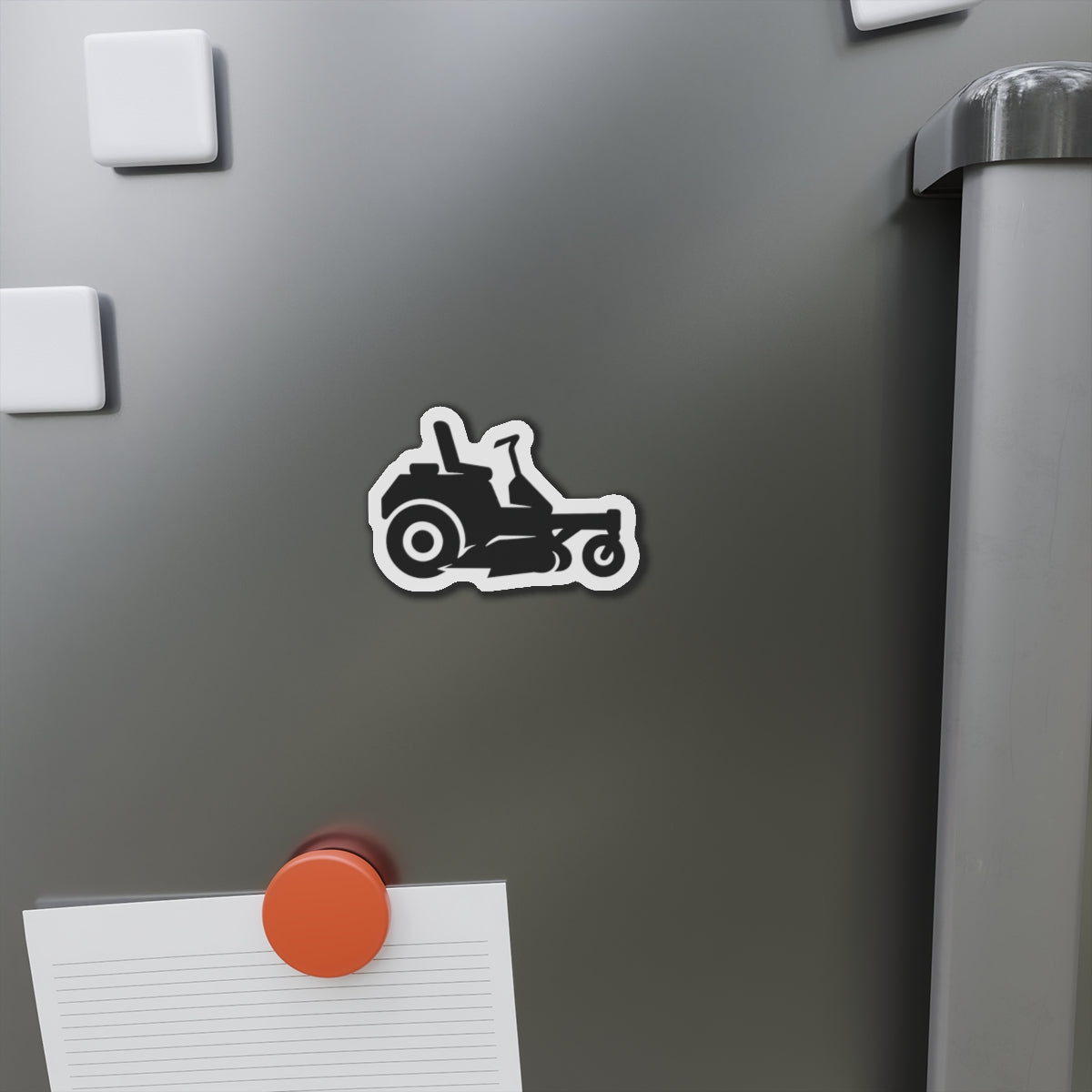 Zero Turn Mower Magnet – Funny Lawn Care Gift for Dads & Yard Legends