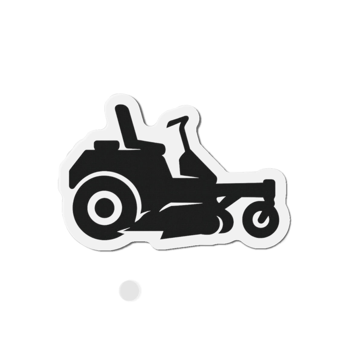 Zero Turn Mower Magnet – Funny Lawn Care Gift for Dads & Yard Legends