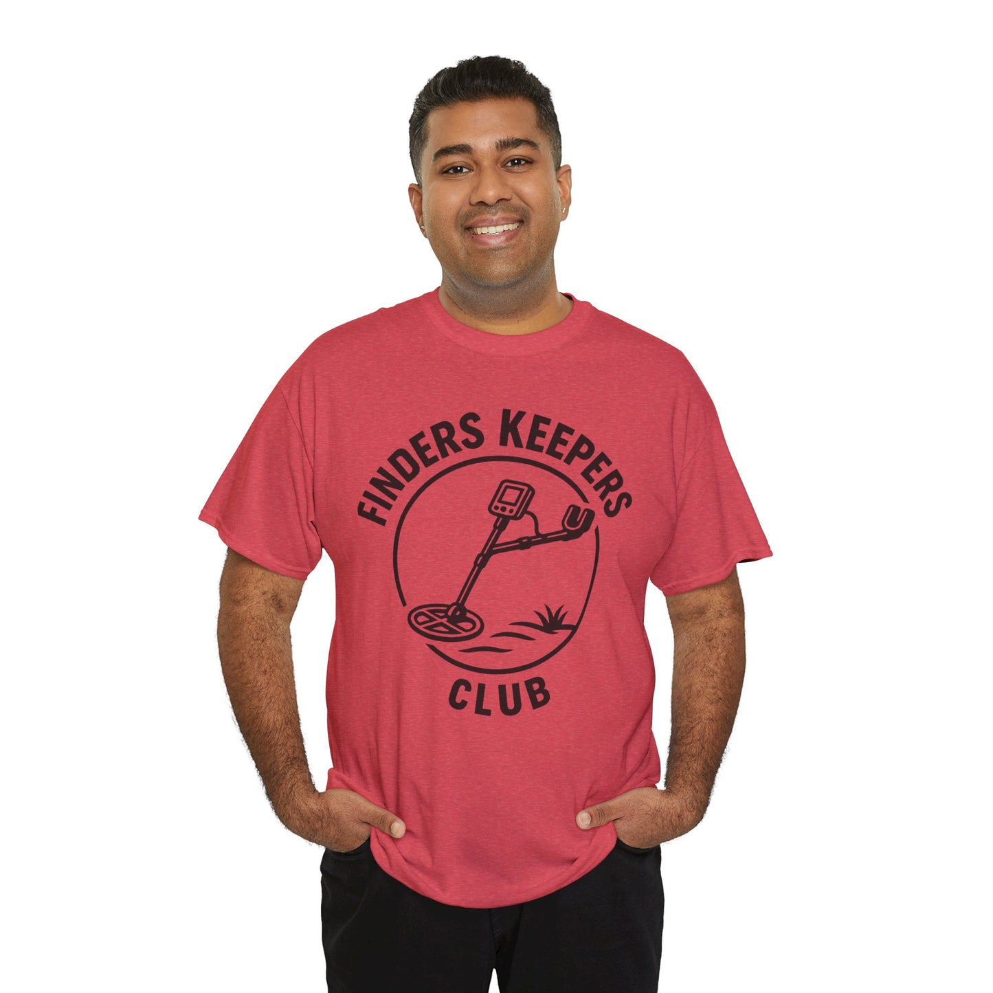 Finders Keepers Club T-Shirt – Funny Metal Detecting Shirt for Treasure Hunters & Detectorists