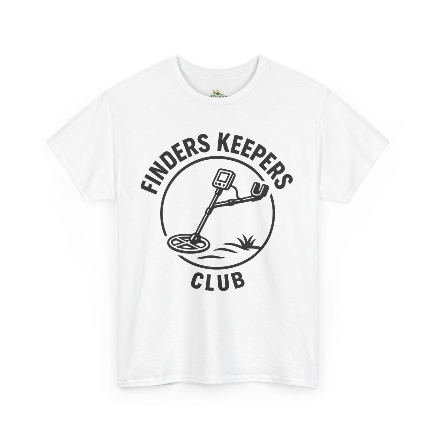 Finders Keepers Club T-Shirt – Funny Metal Detecting Shirt for Treasure Hunters & Detectorists
