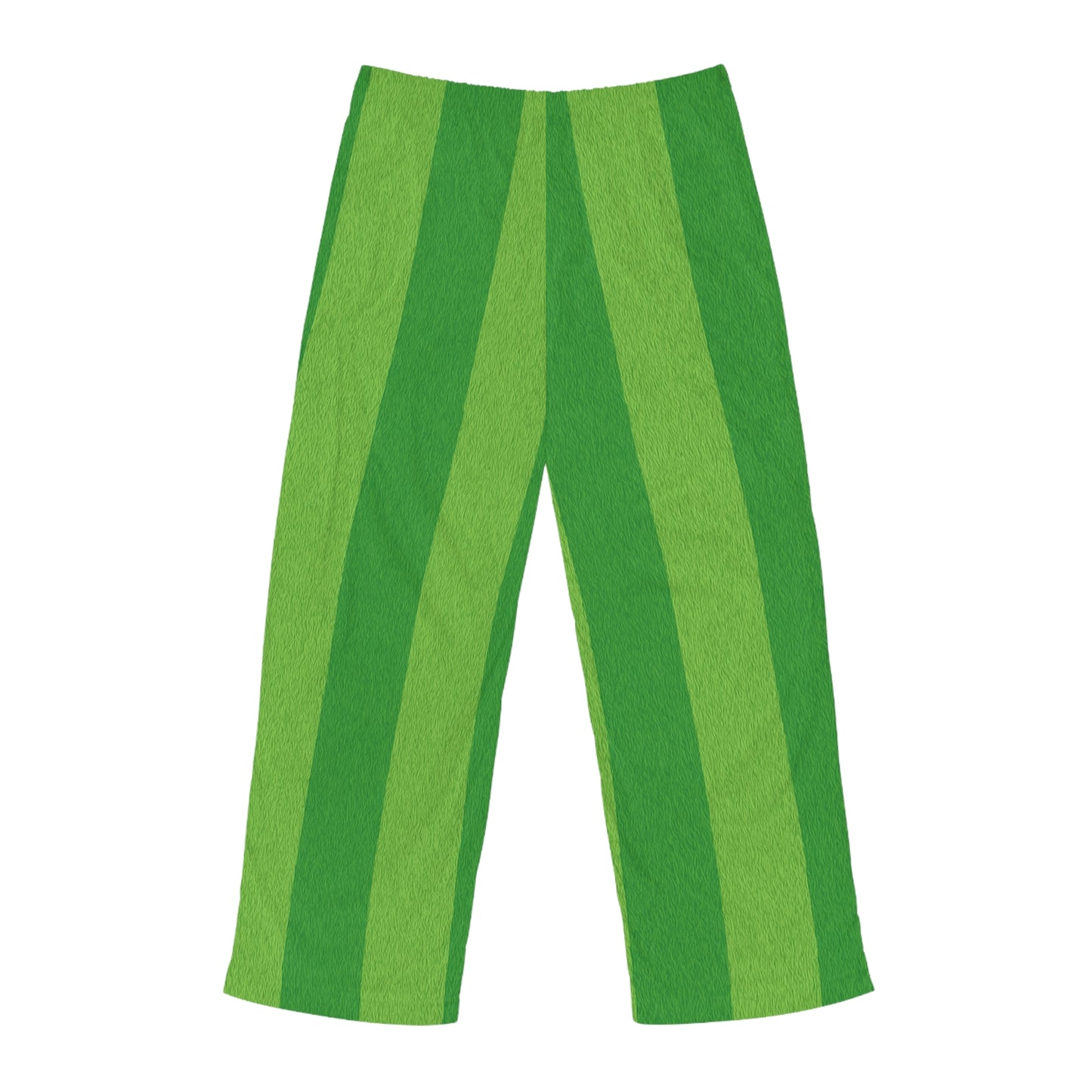 Lawn Stripe Pajama Pants – Funny Grass Print Lounge Pants for Lawn Lovers