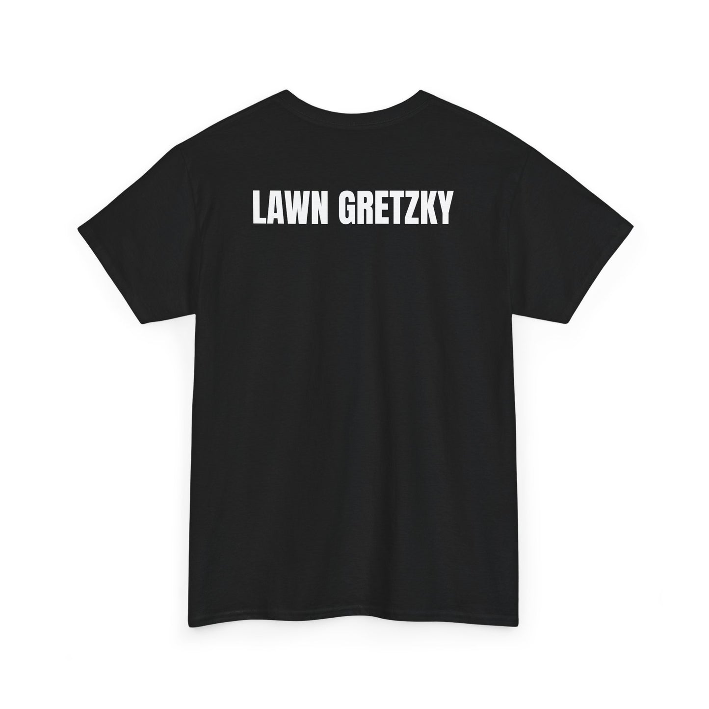 You Miss 100% of the Grass You Don’t Mow T-Shirt – Lawn Gretzky Back Design, Funny Tee for Lawn Care Legends & Yard Work Pros