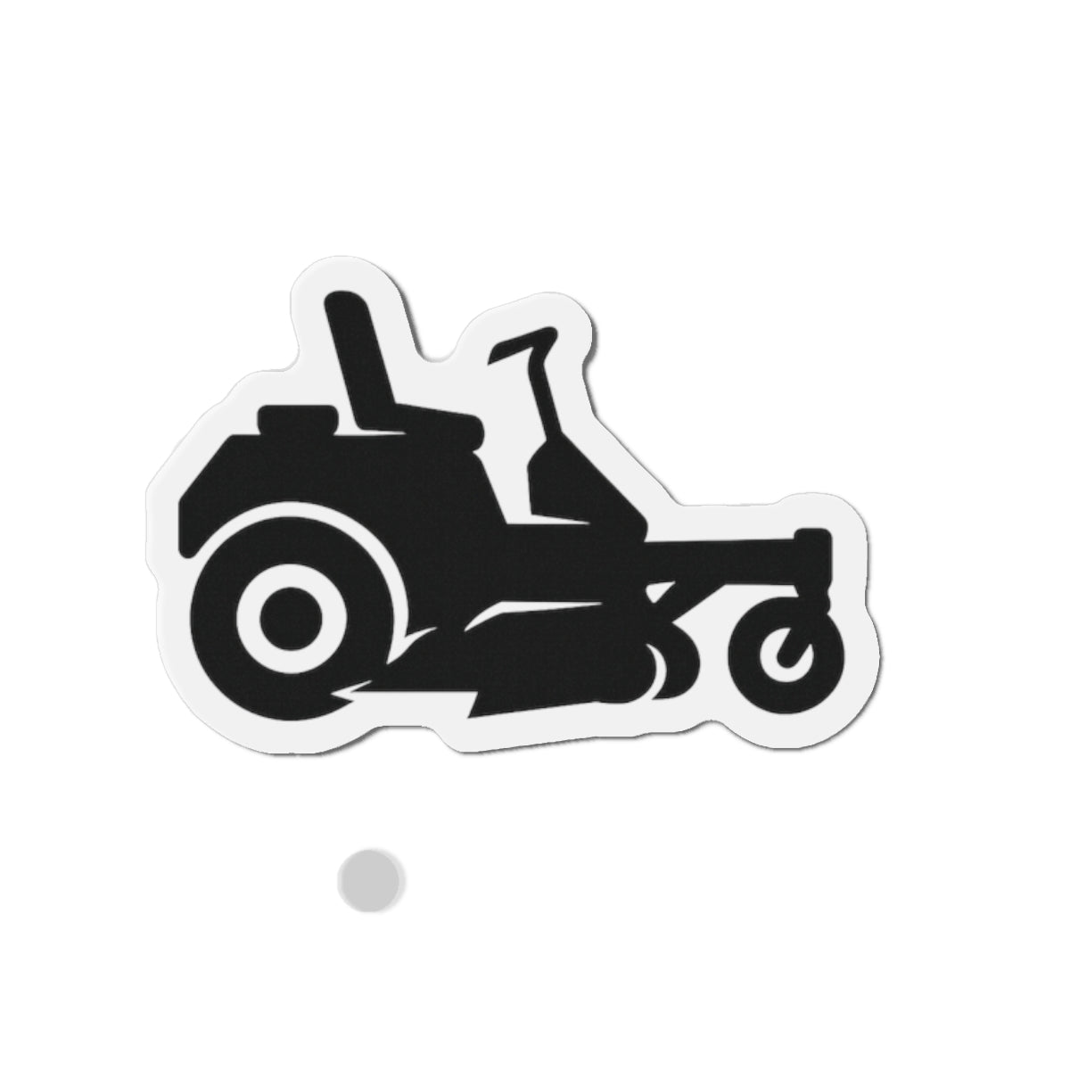 Zero Turn Mower Magnet – Funny Lawn Care Gift for Dads & Yard Legends