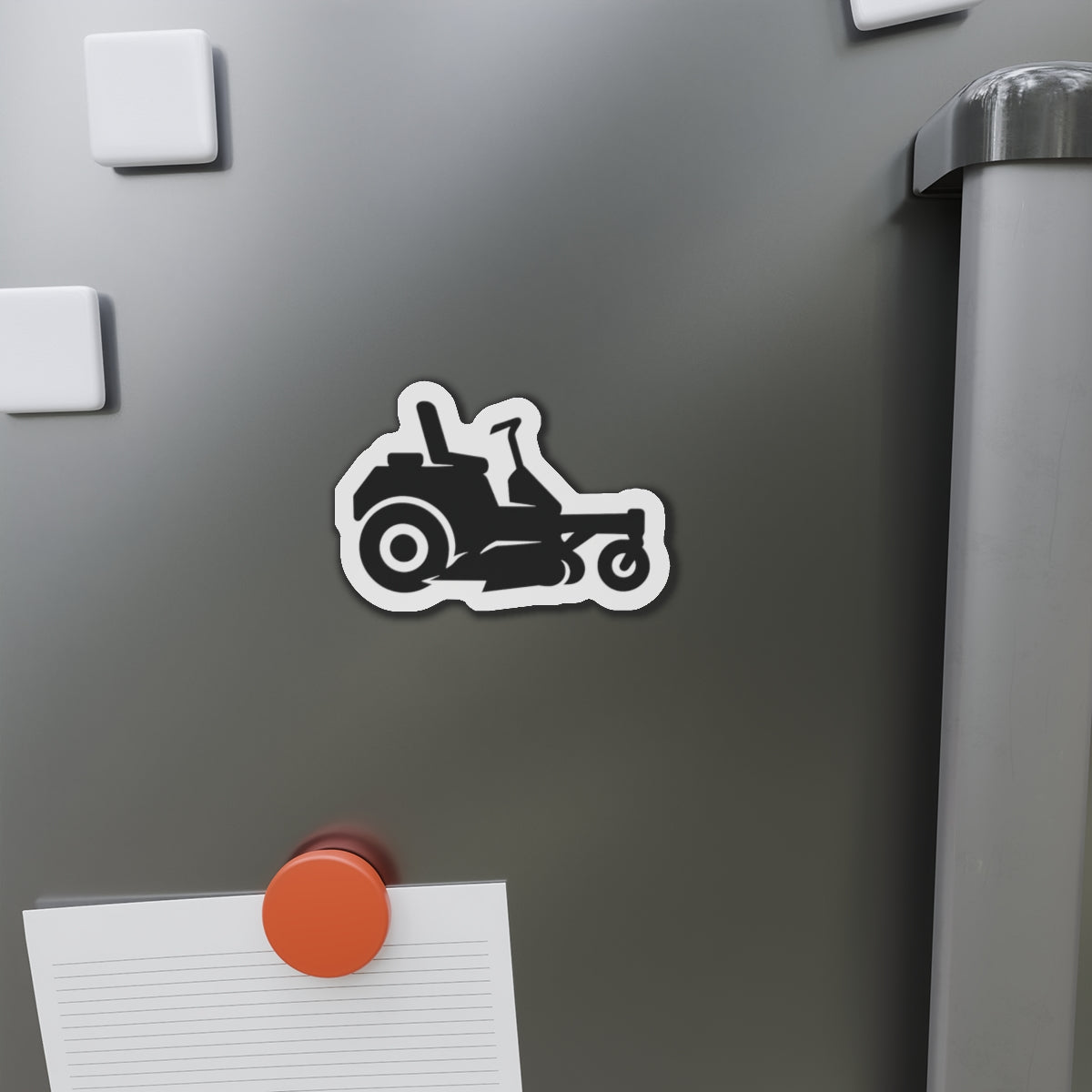 Zero Turn Mower Magnet – Funny Lawn Care Gift for Dads & Yard Legends
